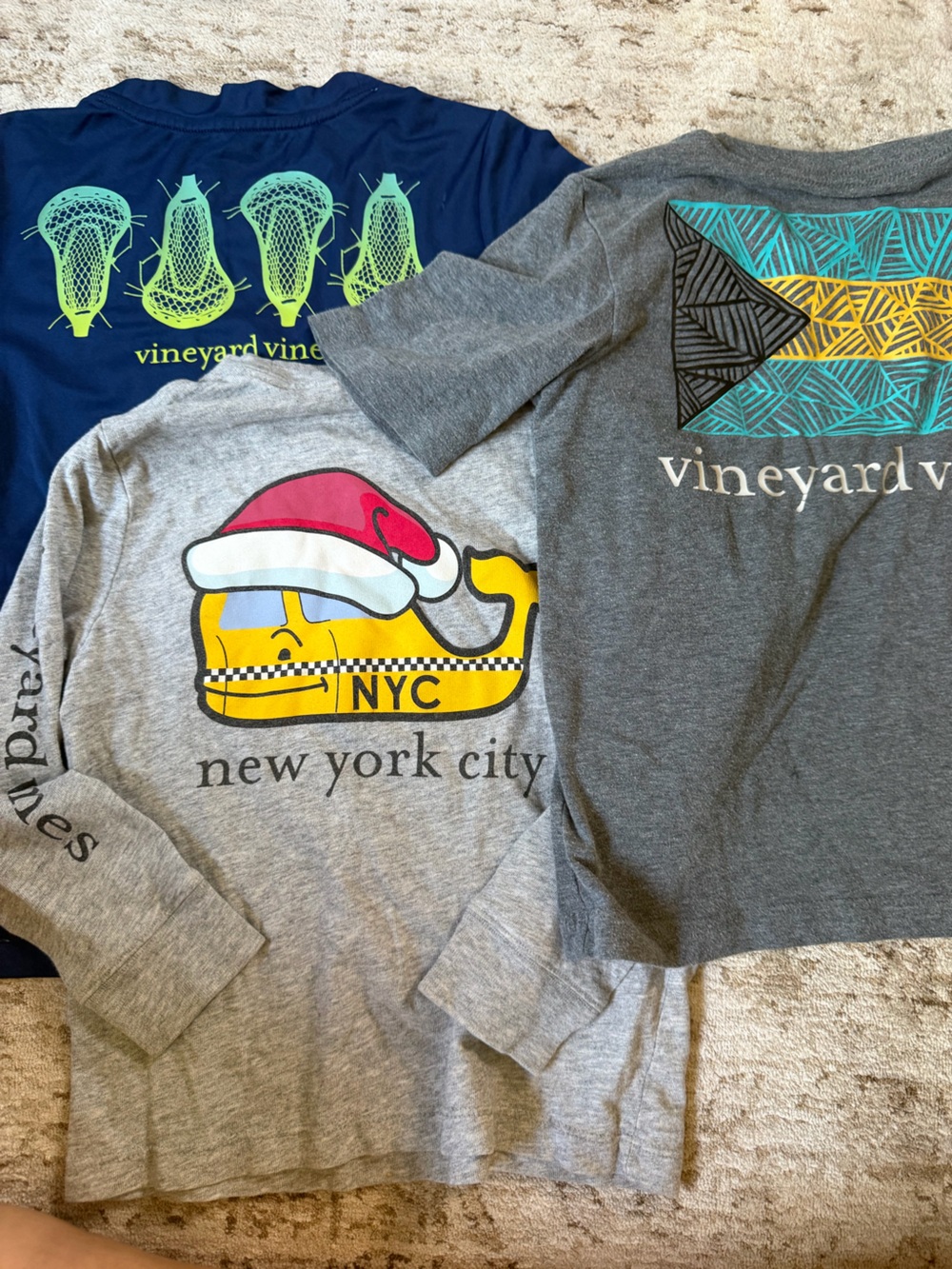 3T Vineyard Vines - boys 3T lot of 3 shirts
